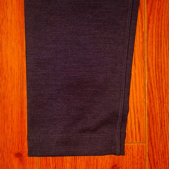 (S) Mondetta High Waist Dark Plum Legging Waist 13"×L35" - Picture 5 of 9